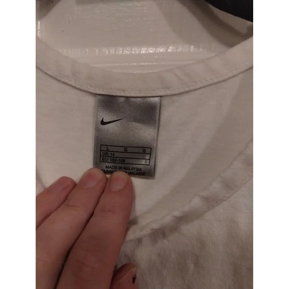 Nike‎ Y2k white crossback white tank top